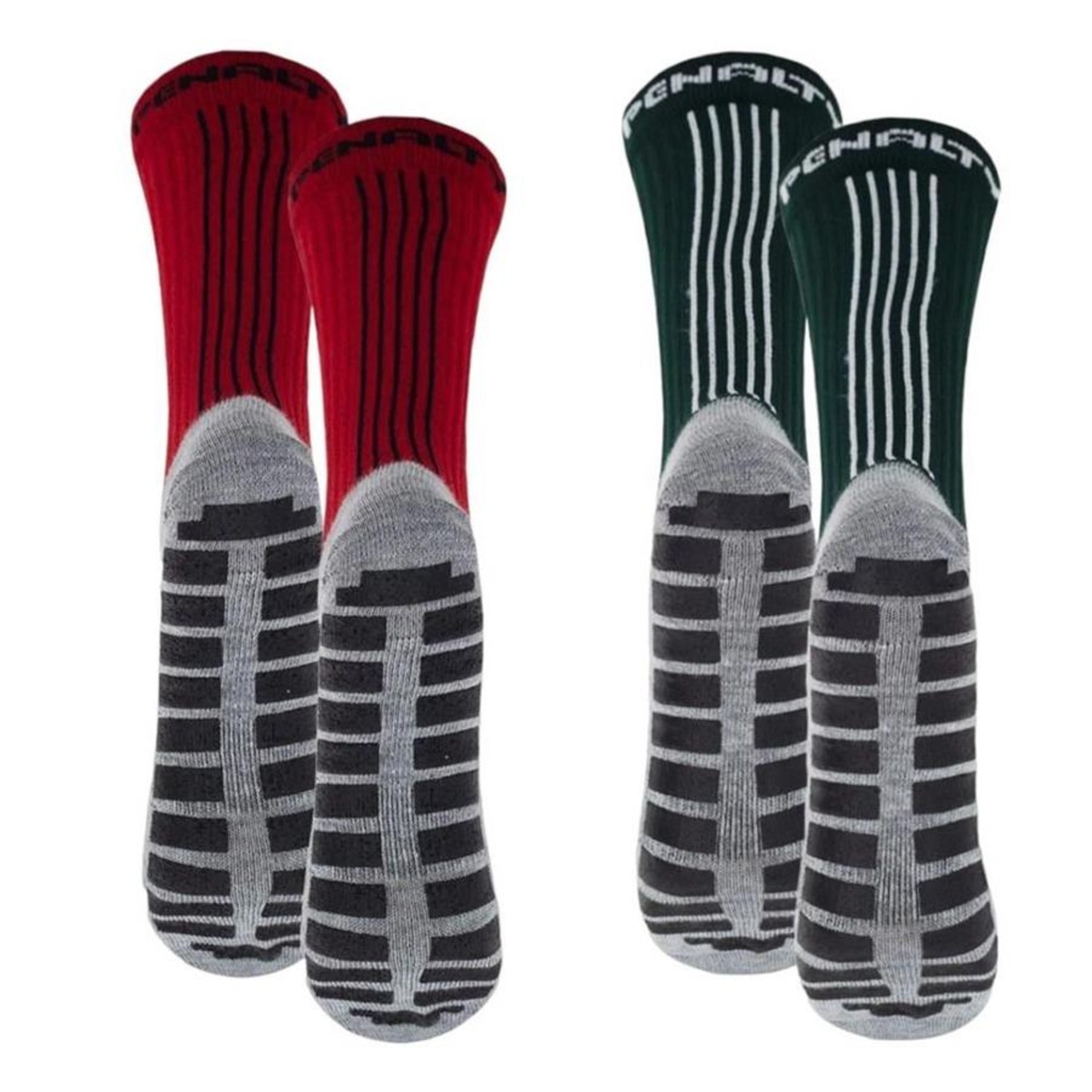 Kit Meiões Penalty Grip - 39 a 43 - 2 Pares - Masculina - Foto 2