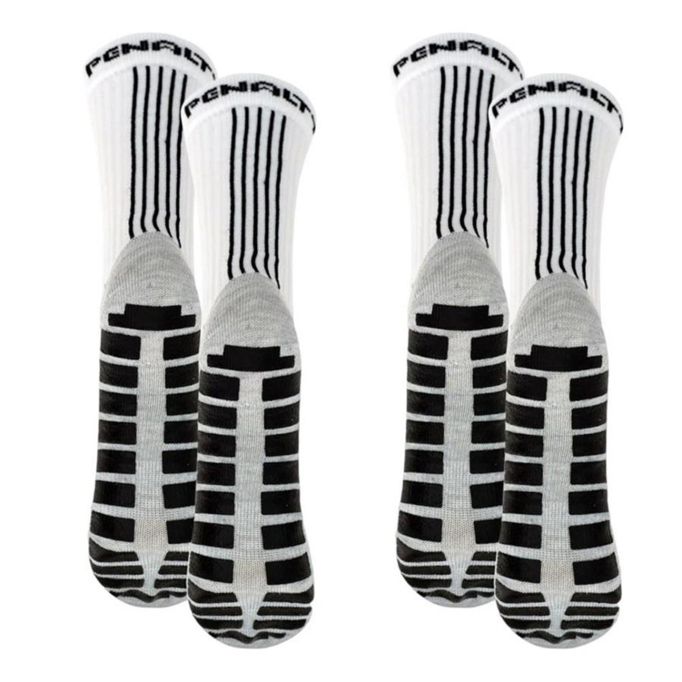 Kit Meiões Penalty Grip - 39 a 43 - 2 Pares - Masculina - Foto 2