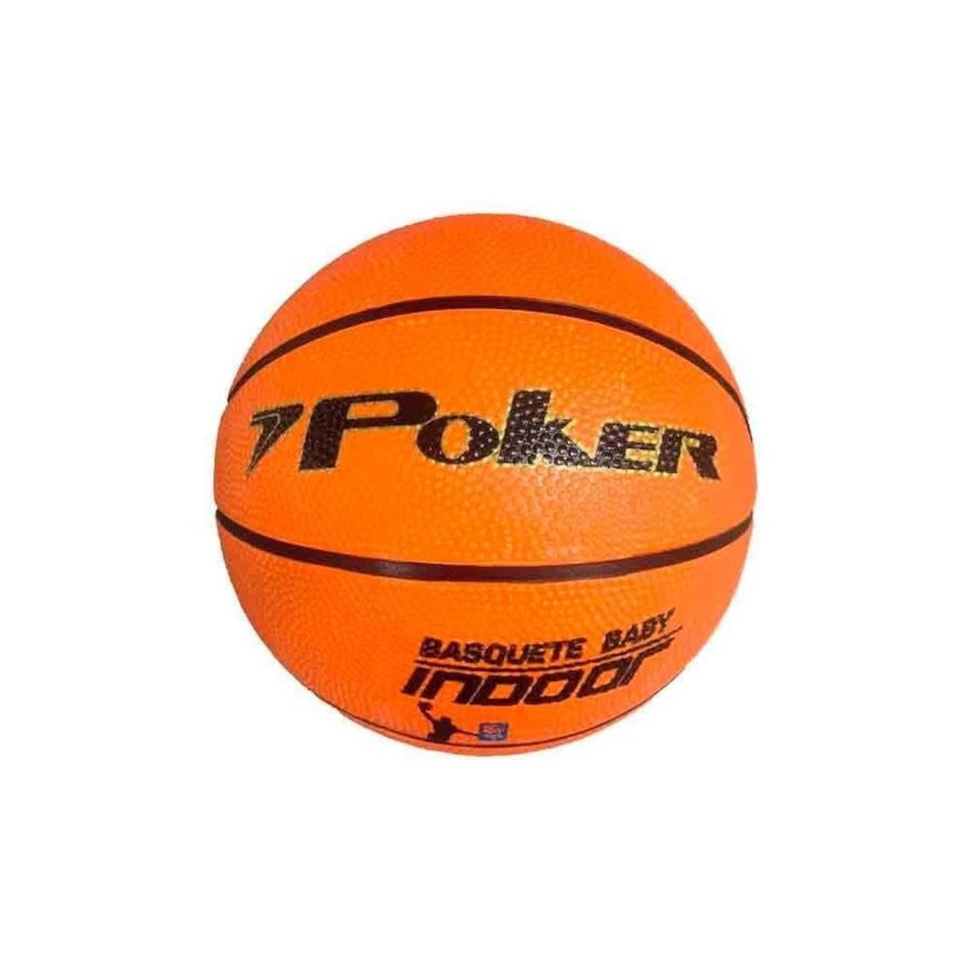 Bola de Basquete Poker Oficial Baby #3 Indoor - Foto 1