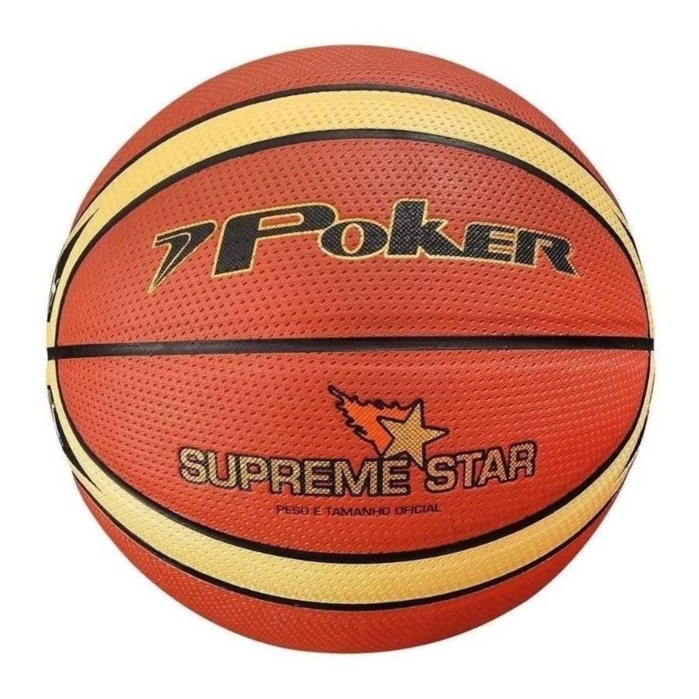 Bola de Basquete Poker Supreme Star Official N7 - Foto 2