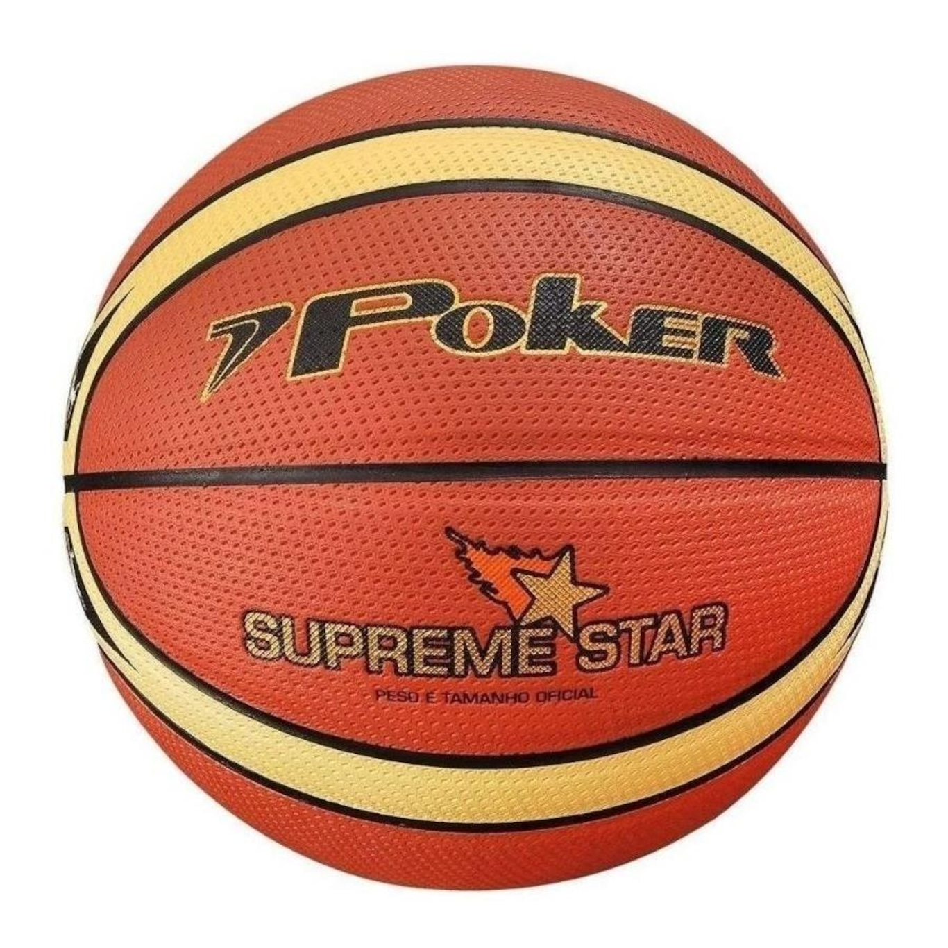 Bola de Basquete Poker Supreme Star Official N7 - Foto 4