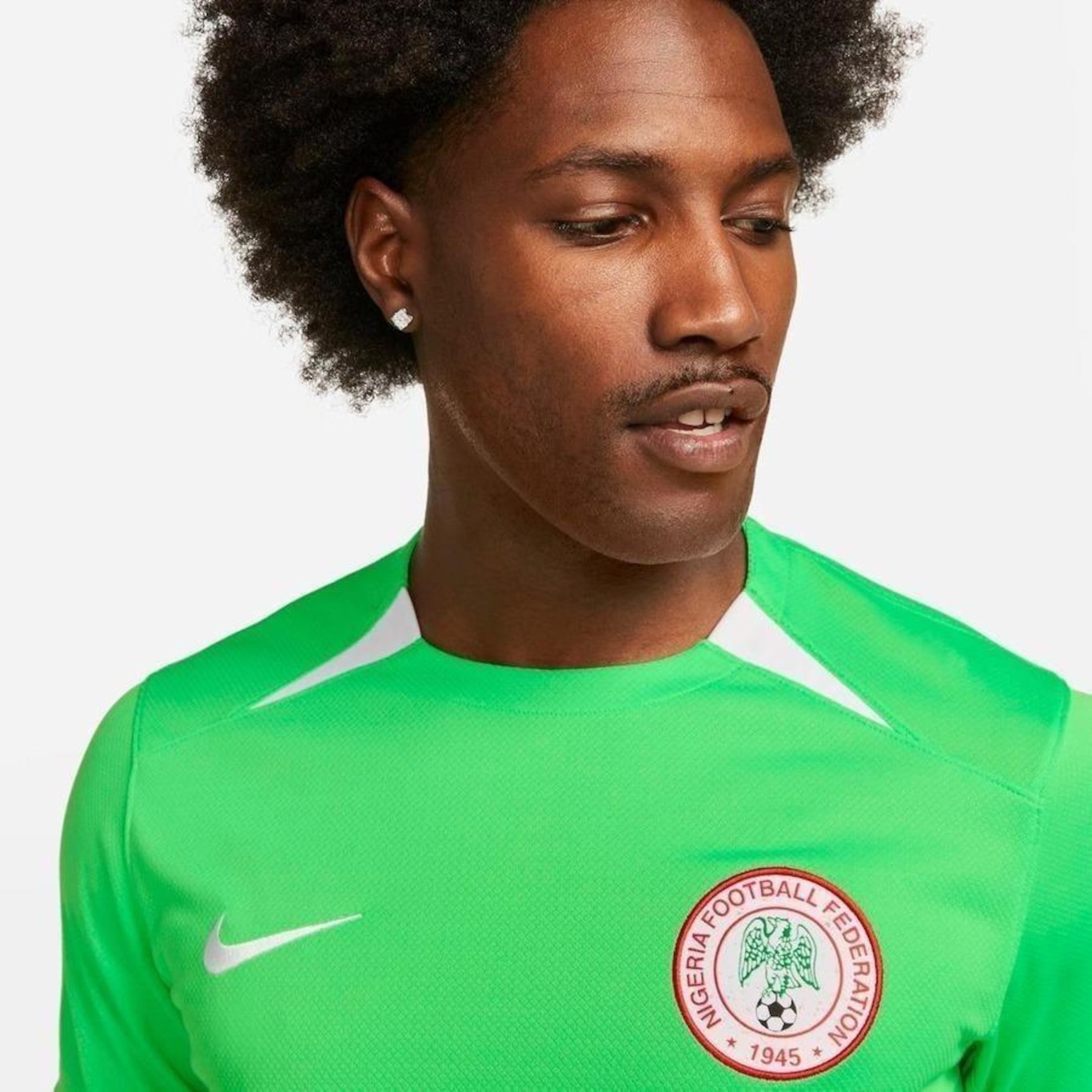 Camisa Nigéria I 2023/24 Torcedor Pro Nike - Masculina - Foto 4