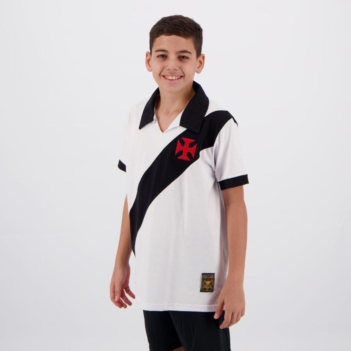 Camisa Polo do Vasco Paris Braziline - Infantil - Foto 2