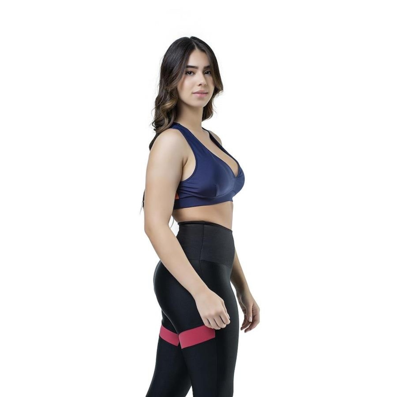 Top Fitness com Bojo Elite Recorte Premium UV50+ - Feminino - Foto 3