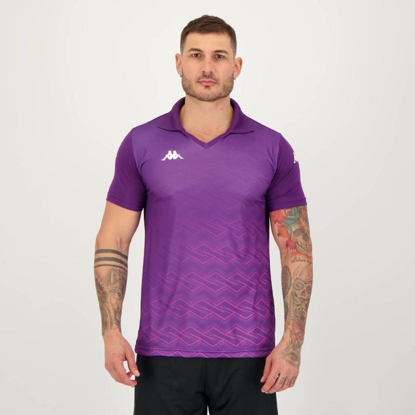 Camisa Polo Kappa Waine - Masculina - Foto 1