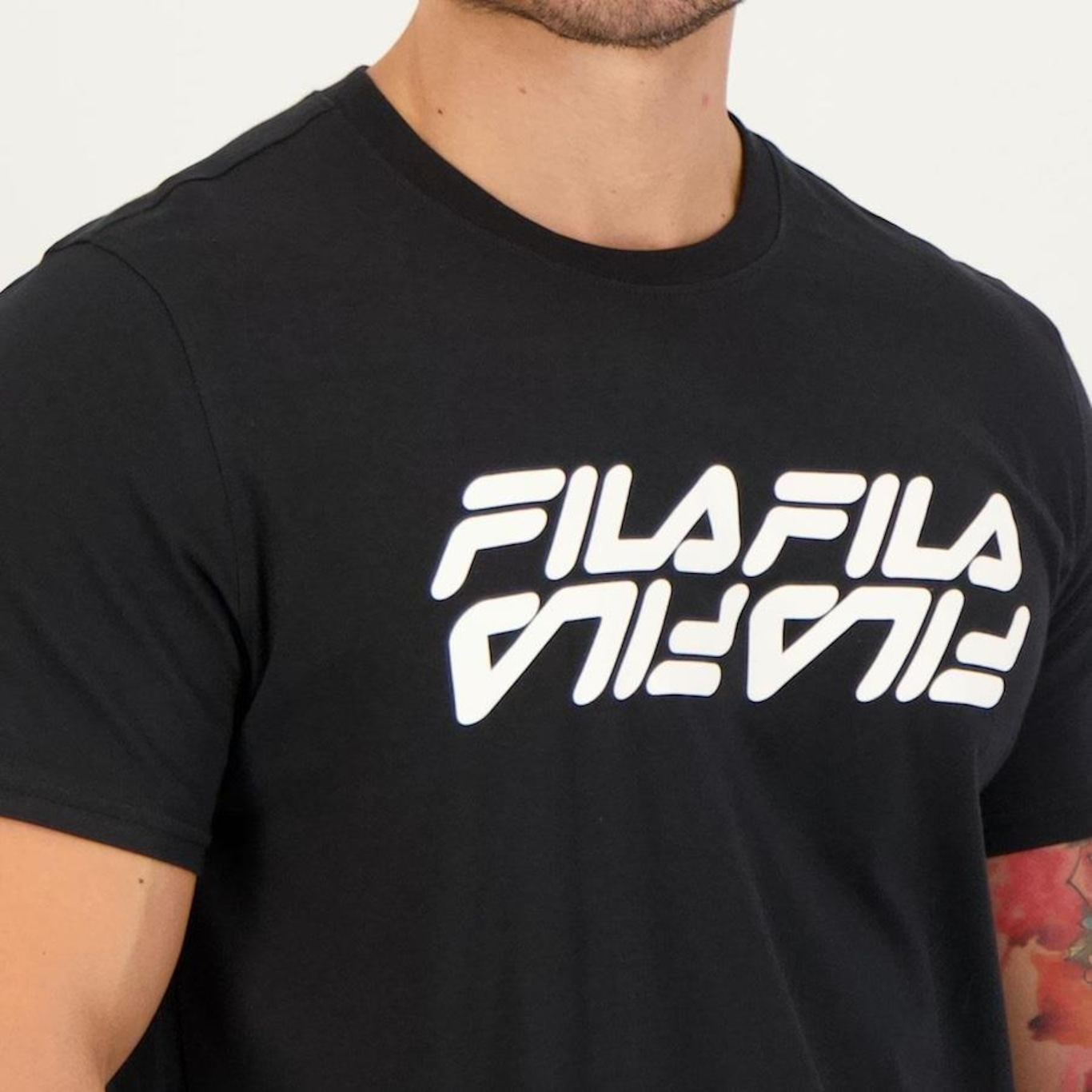 Camiseta Fila Colors Logo - Masculina - Foto 4