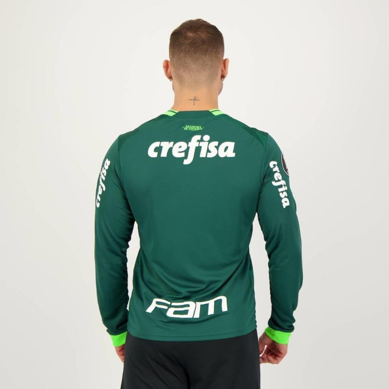 Camisa do Palmeiras I 2023 Manga Longa Puma - Masculina - Foto 3