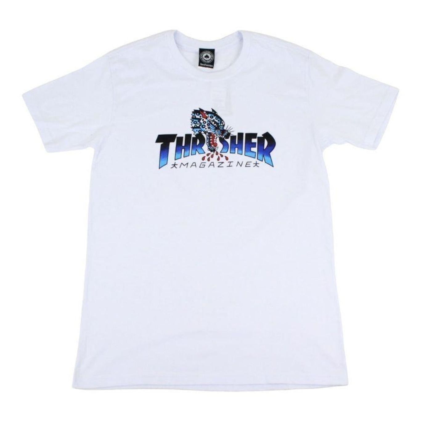 Camiseta Thrasher Leopard - Masculina - Foto 1