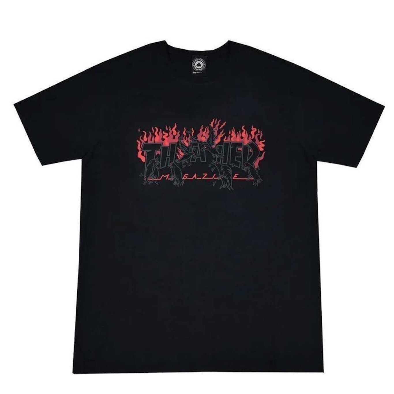 Camiseta Thrasher Crows - Masculina - Foto 1