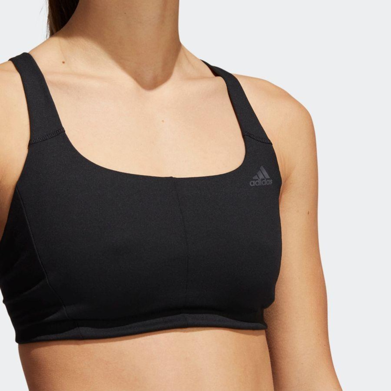 Top Adidas Padded Sports Feminino