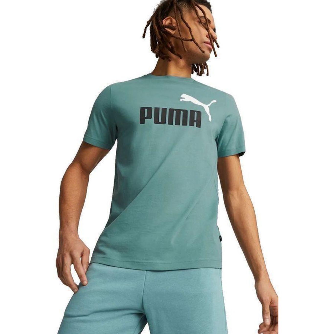 Camiseta Puma Ess 2 Logo - Masculina - Foto 1