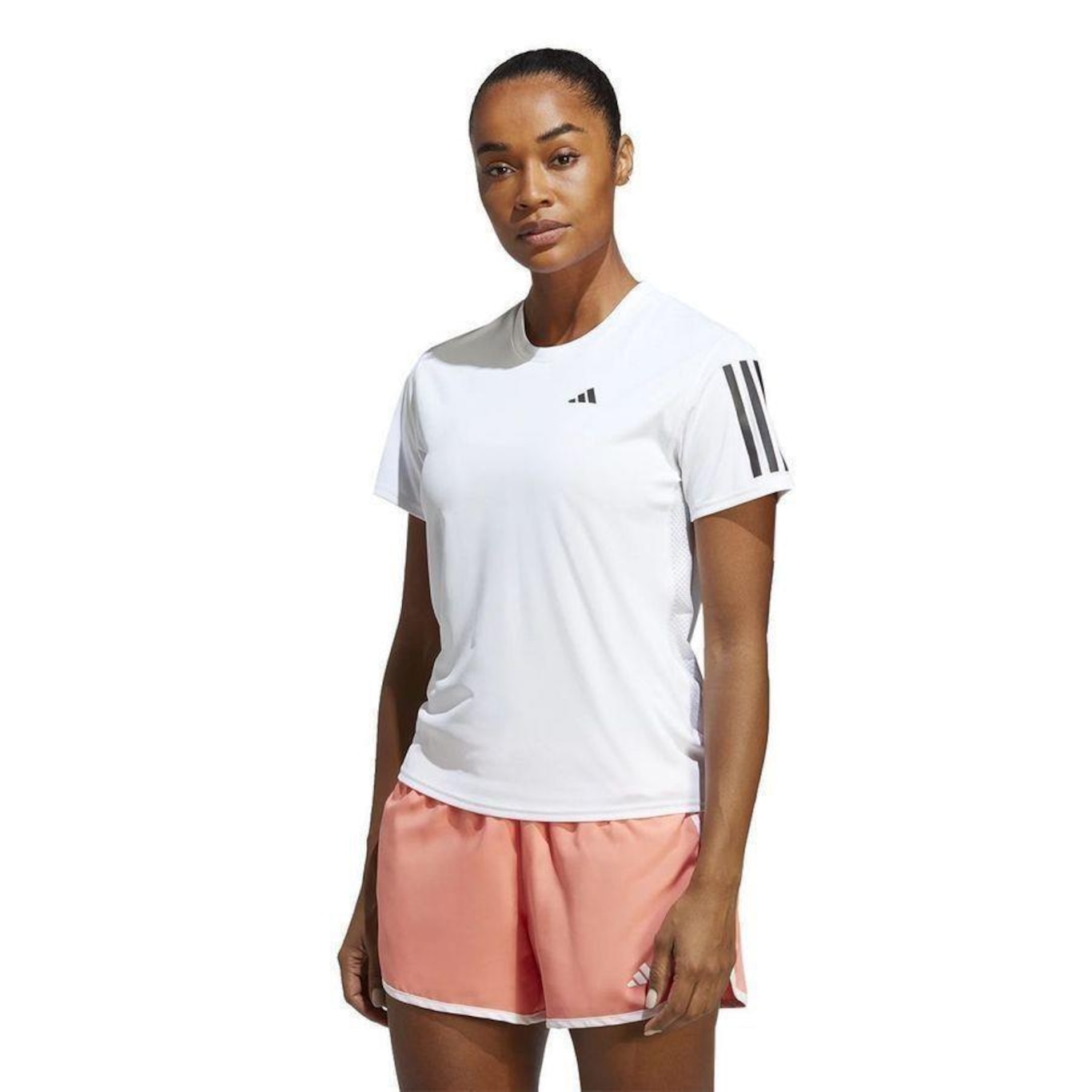 Camiseta adidas Own The Run Cool - Feminina - Foto 2