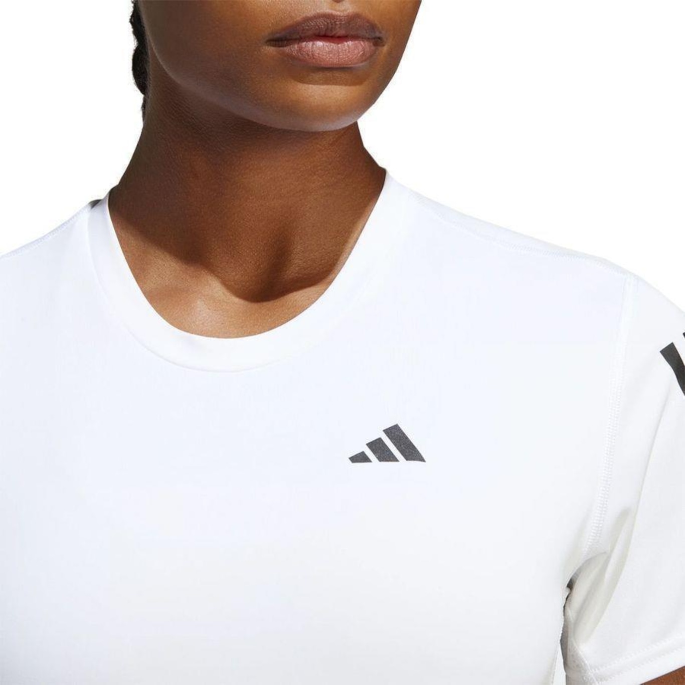 Camiseta adidas Own The Run Cool - Feminina - Foto 5