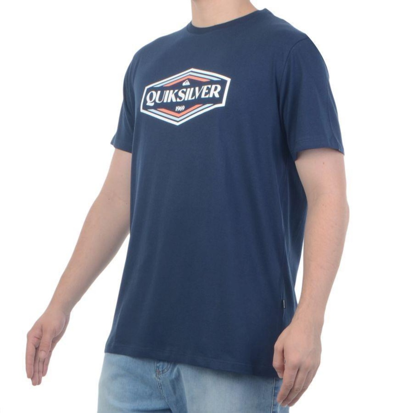 Camiseta Quiksilver Shape Us - Masculina - Foto 3