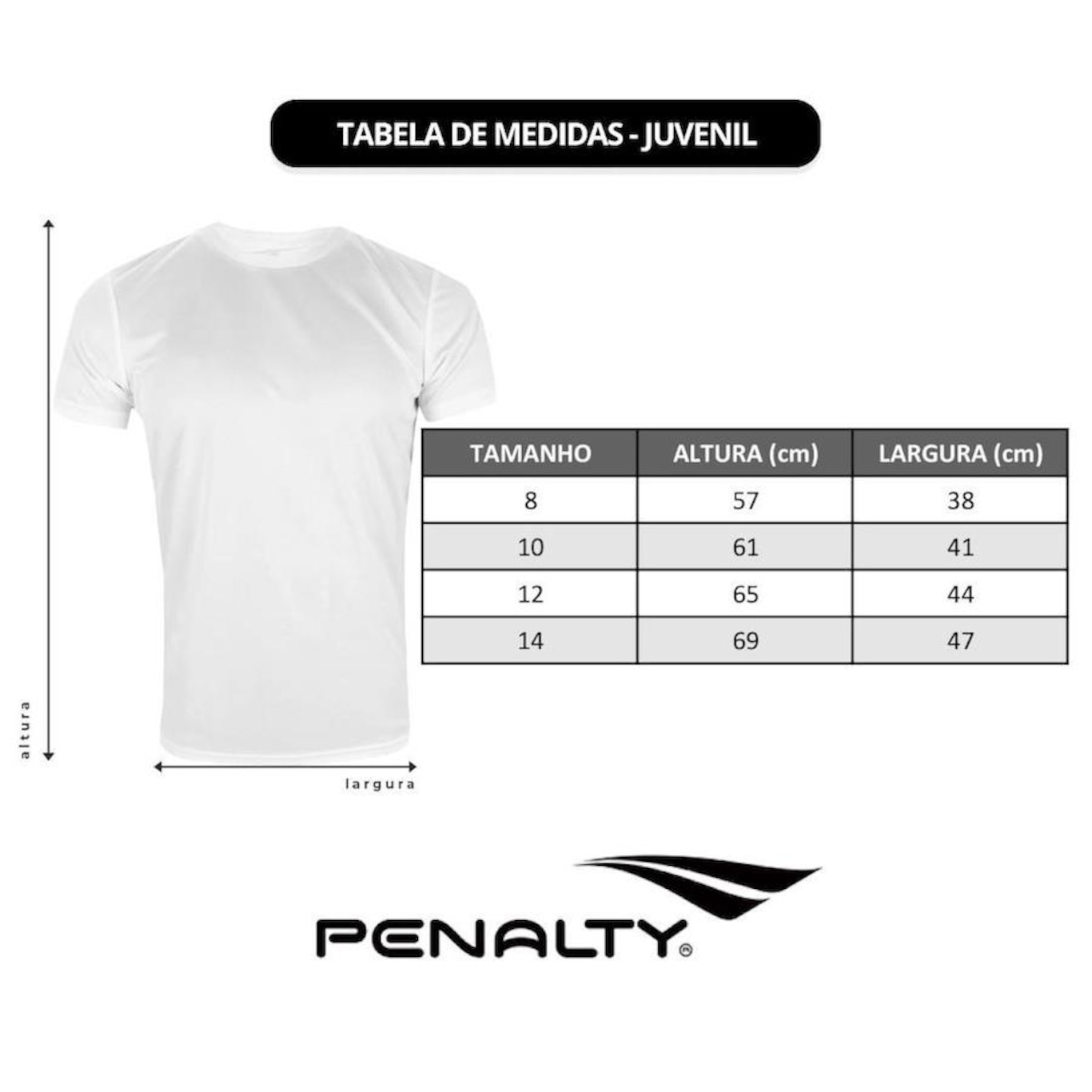 Camisa Penalty X - Infantil - Foto 3