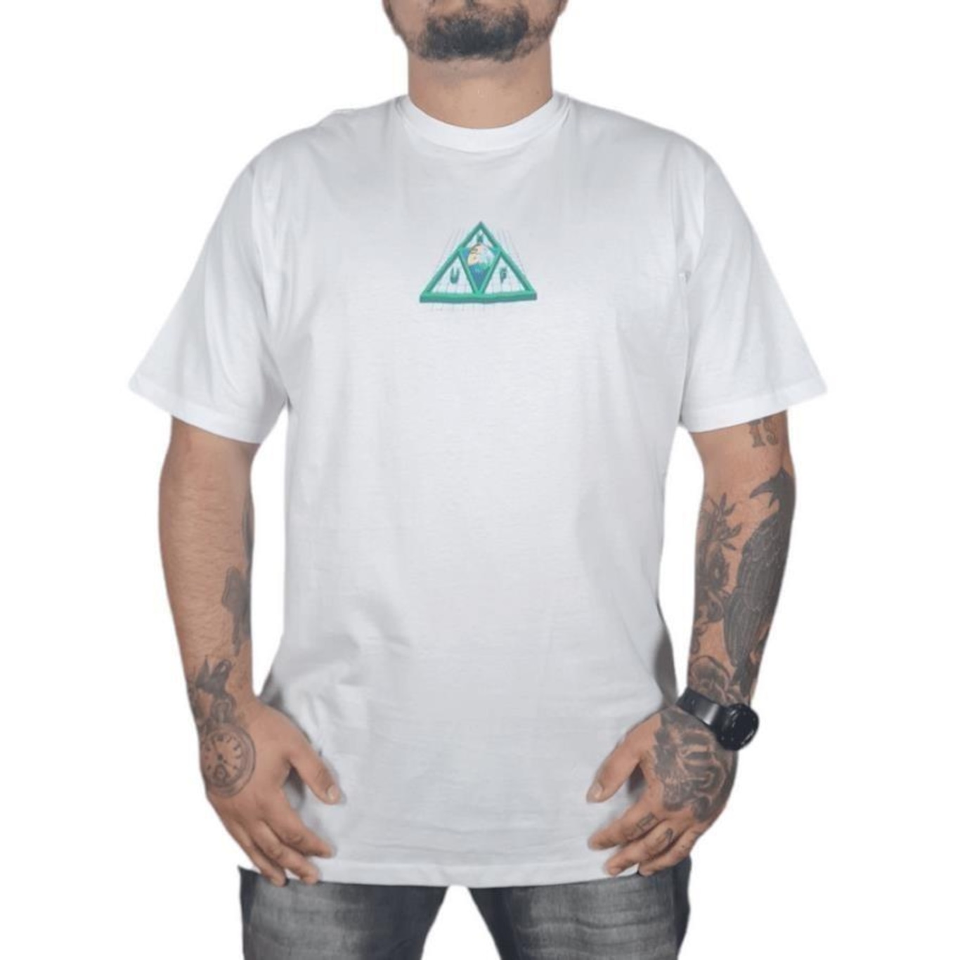 Camiseta Huf Digital Dream - Masculina - Foto 1