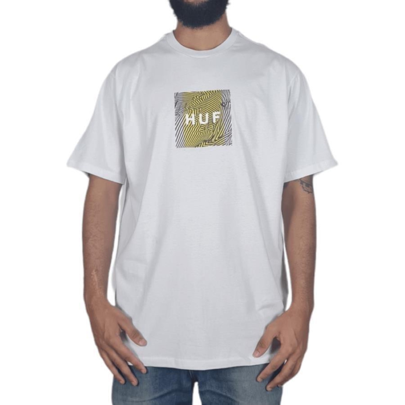 Camiseta Huf Silk Feels - Masculina - Foto 1