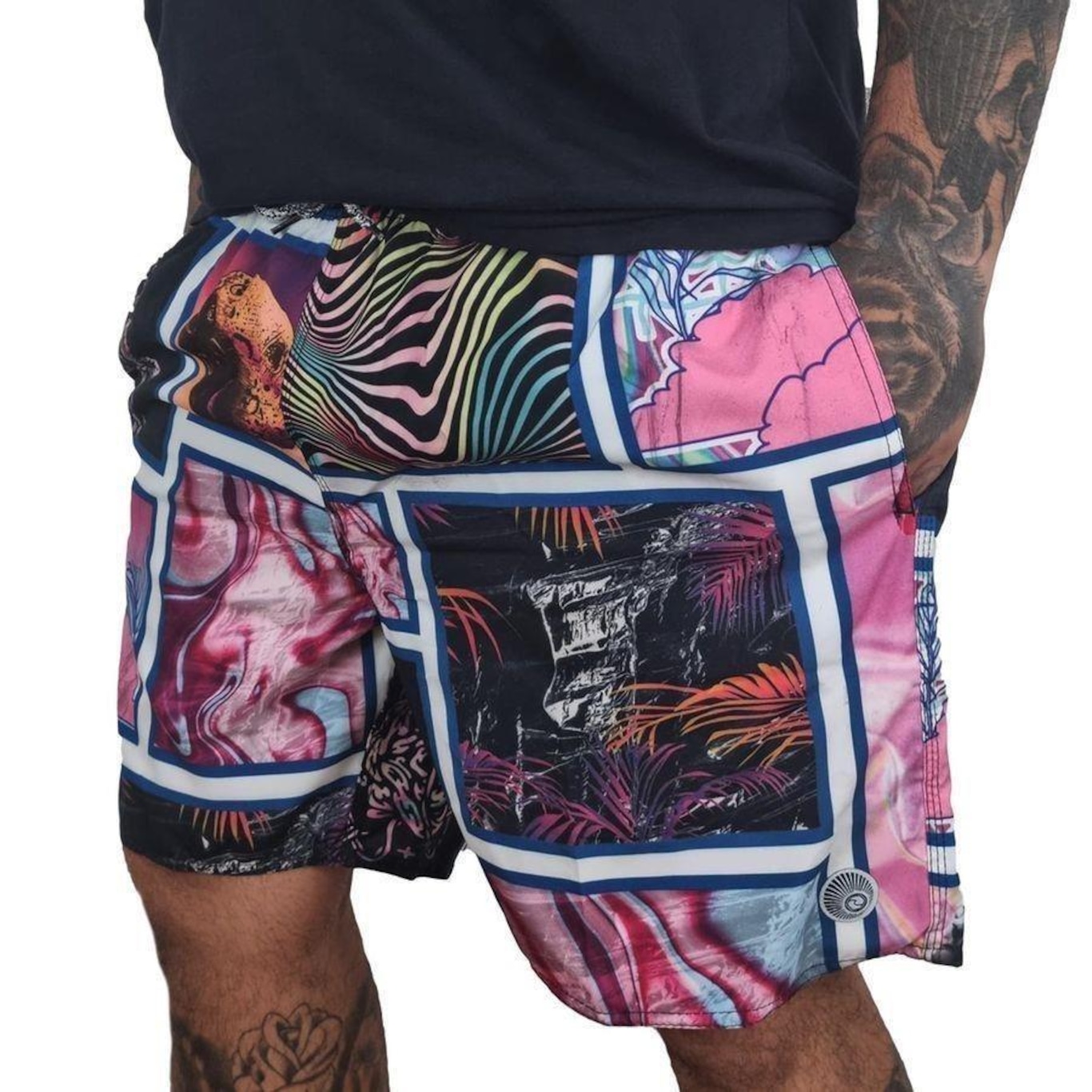 Bermuda Shorts Surftrip Frame - Masculina - Foto 2