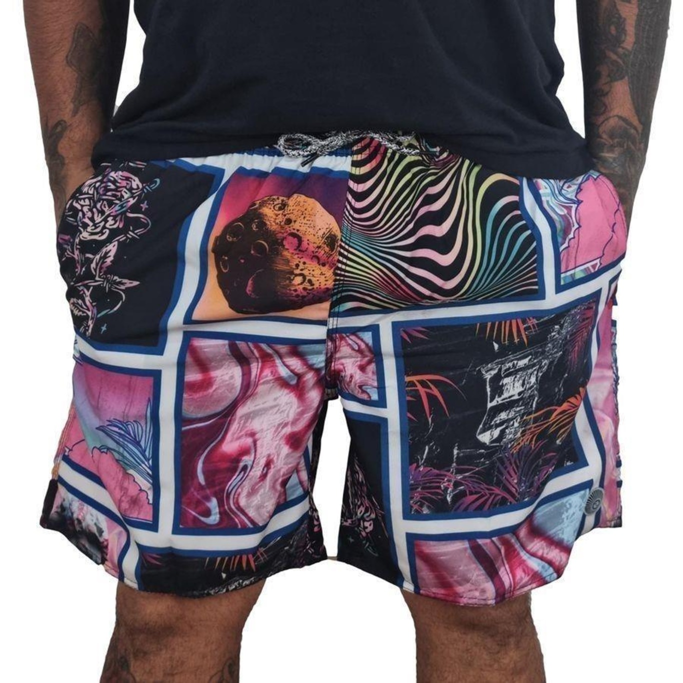 Bermuda Shorts Surftrip Frame - Masculina - Foto 3