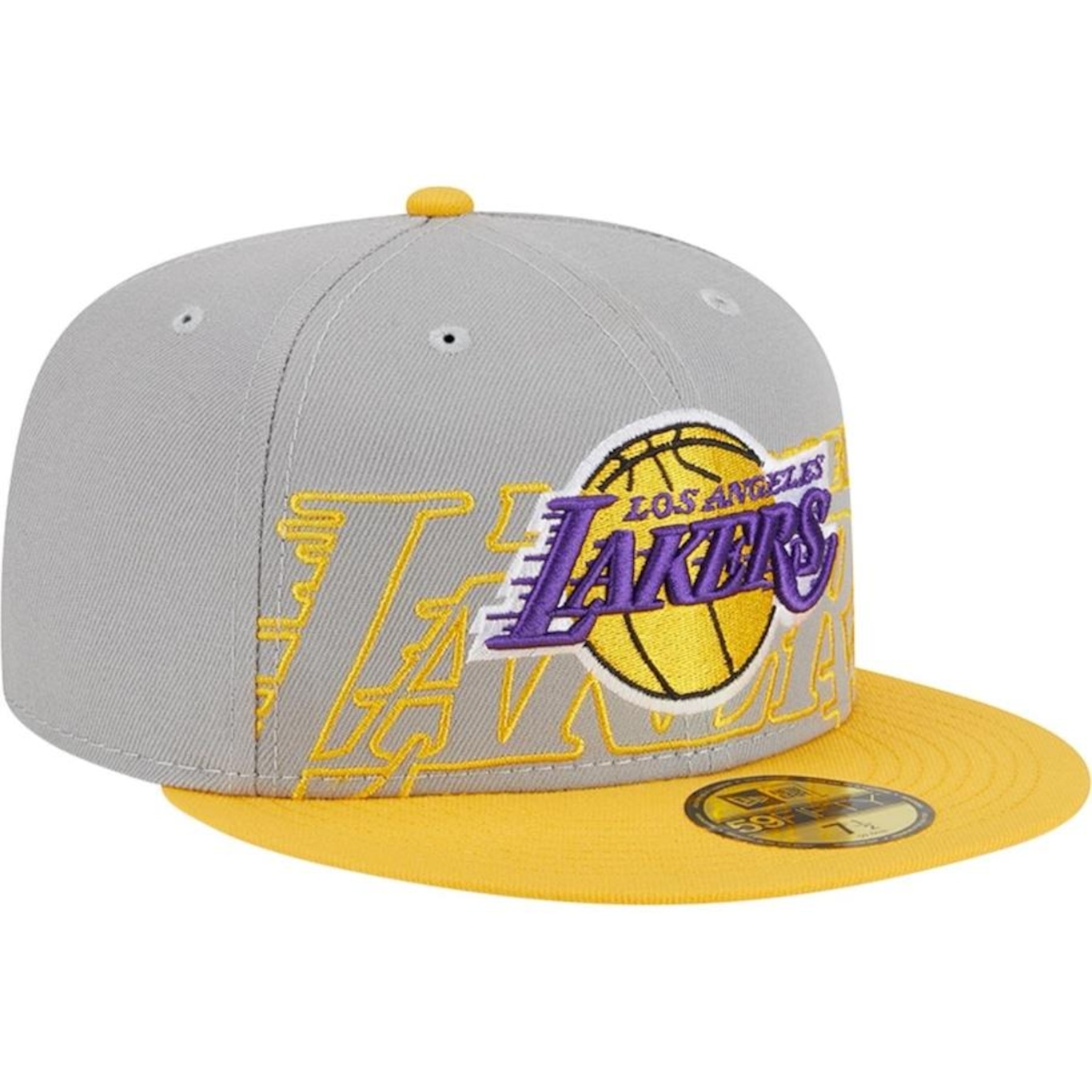 Boné Aba Reta New Era 59FIFTY FITTED LOS ANGELES LAKERS NBA DRAFT 2023 - Fechado - Adulto - Foto 2