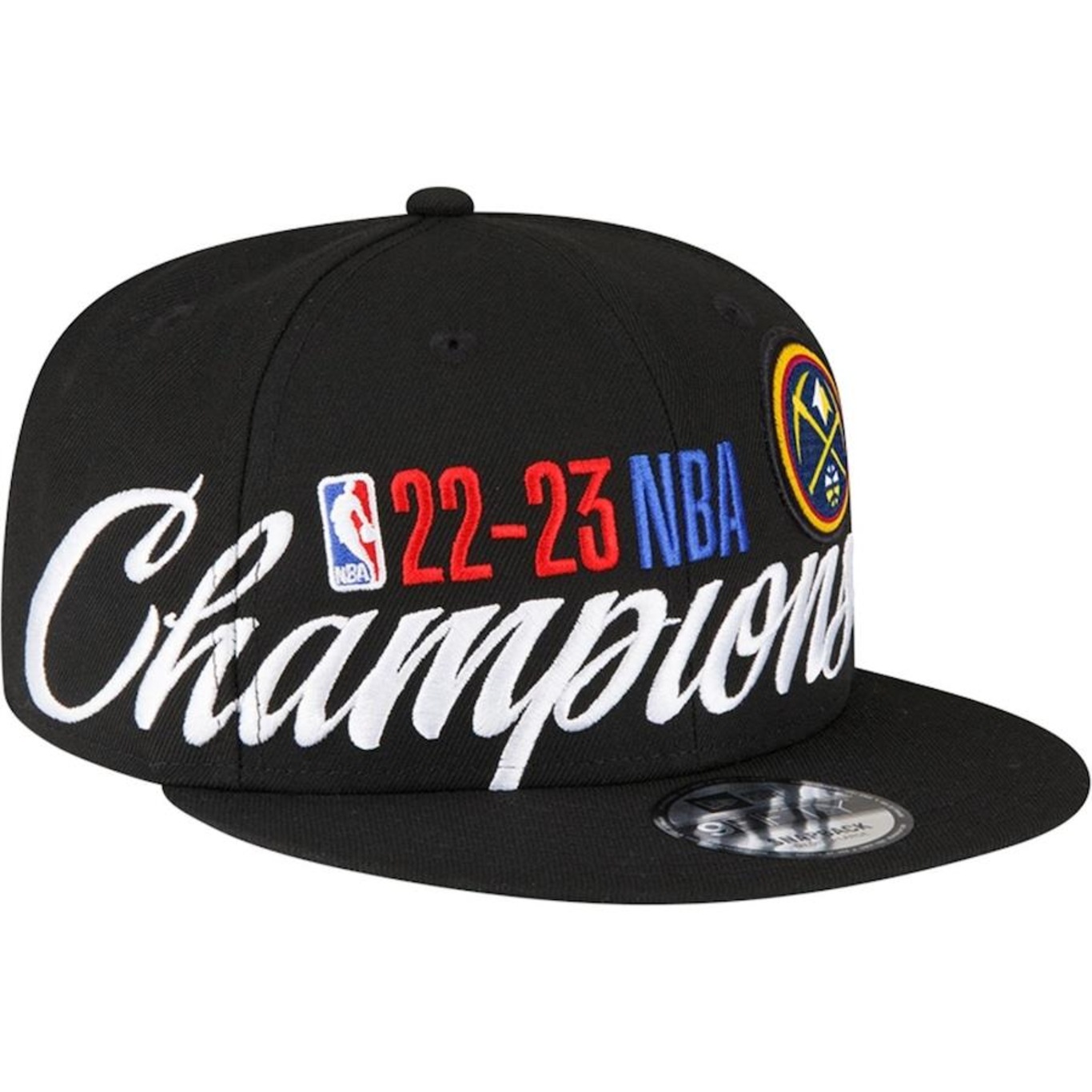 Boné Aba Reta New Era 9FIFTY DENVER NUGGETS NBA CHAMPS SERIES EDITION LOCKER ROOM 2023 - Snapback - Adulto - Foto 2