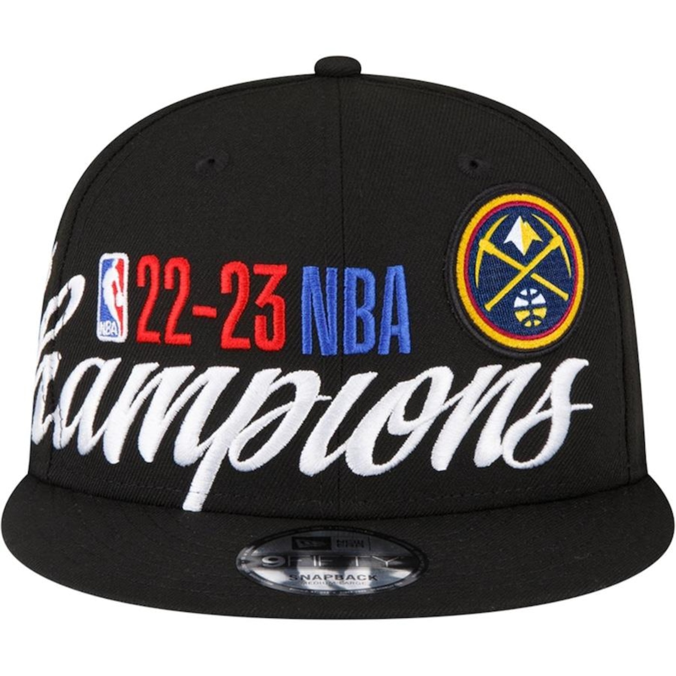 Boné Aba Reta New Era 9FIFTY DENVER NUGGETS NBA CHAMPS SERIES EDITION LOCKER ROOM 2023 - Snapback - Adulto - Foto 3