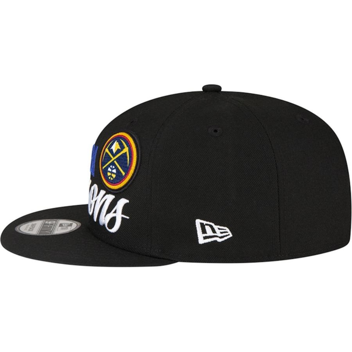 Boné Aba Reta New Era 9FIFTY DENVER NUGGETS NBA CHAMPS SERIES EDITION LOCKER ROOM 2023 - Snapback - Adulto - Foto 6