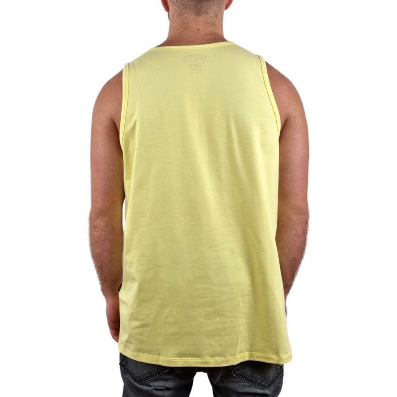 Regata Billabong Icon Amarelo - Masculina - Foto 3