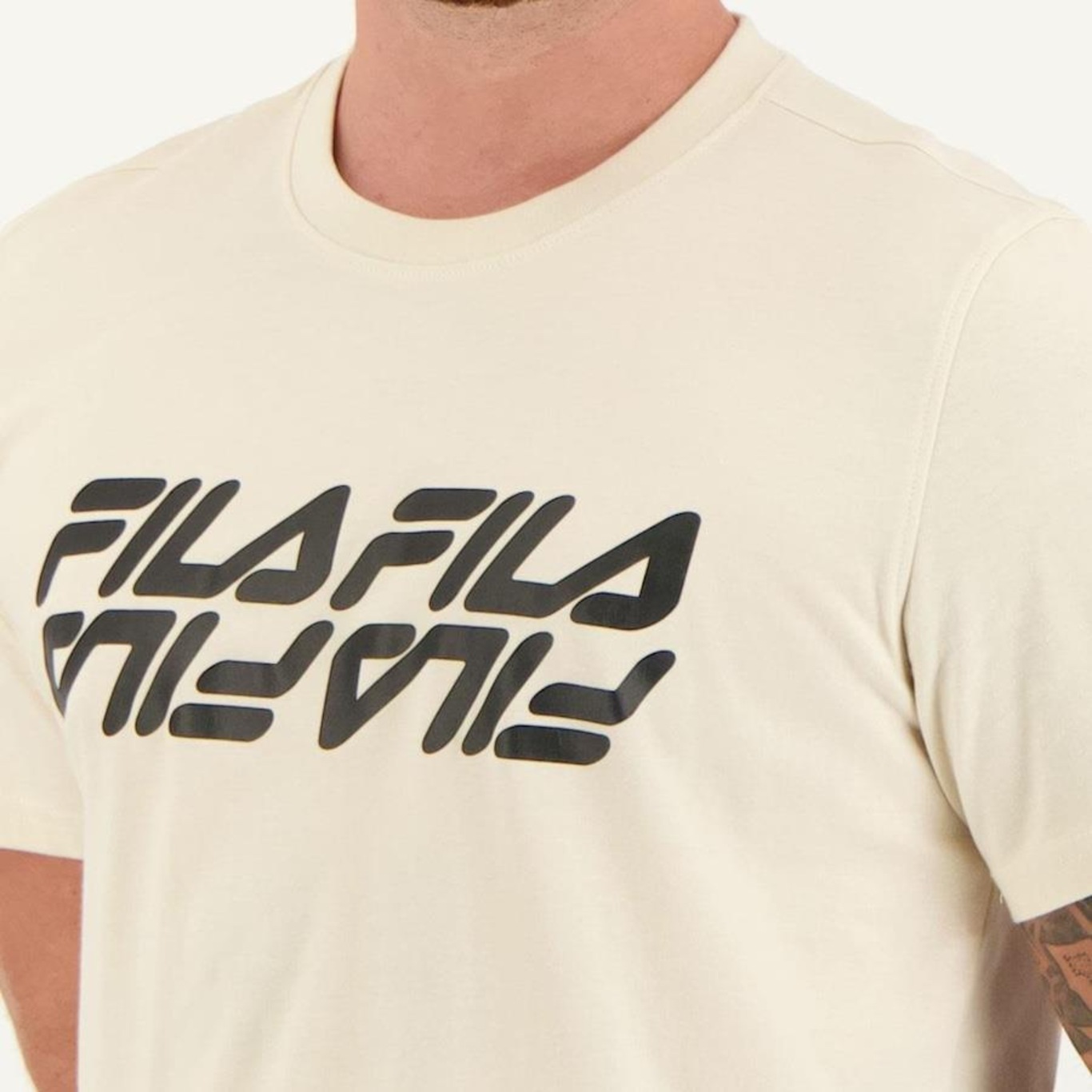 Camiseta Fila Colors Logo - Masculina - Foto 4