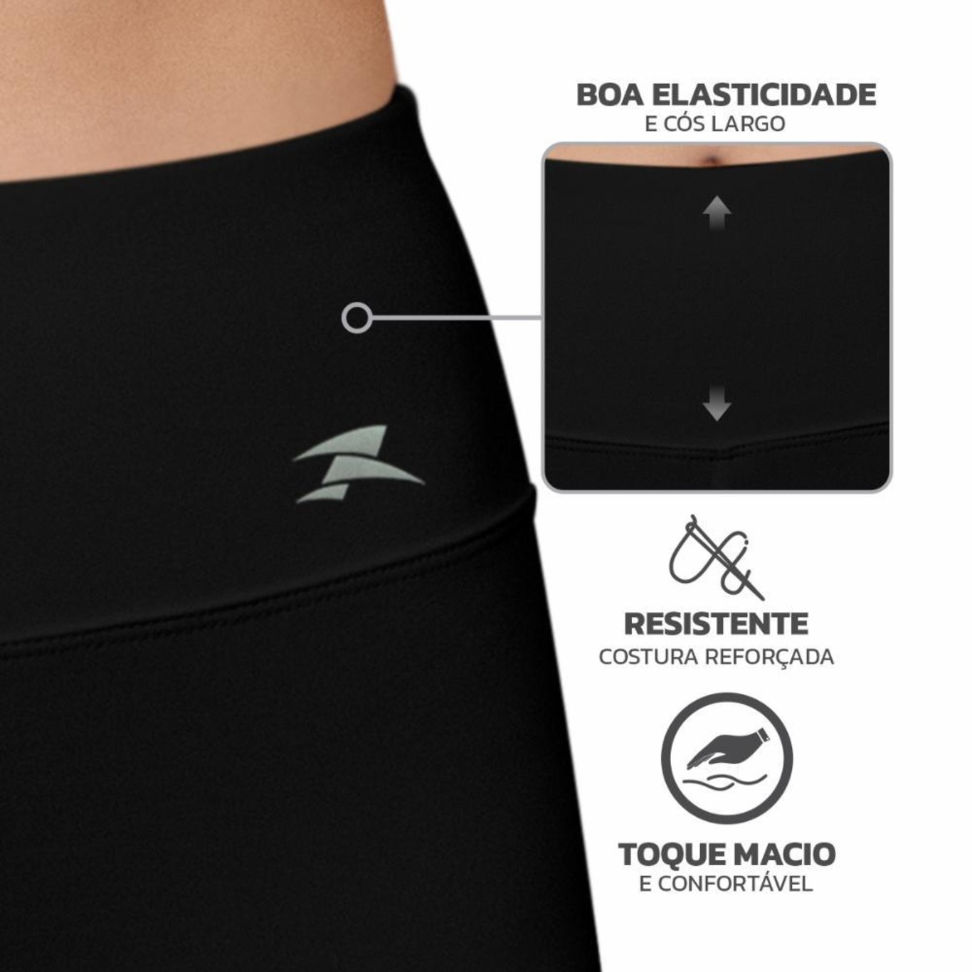 Calça Legging  Muvin Basic - Feminino - Foto 4