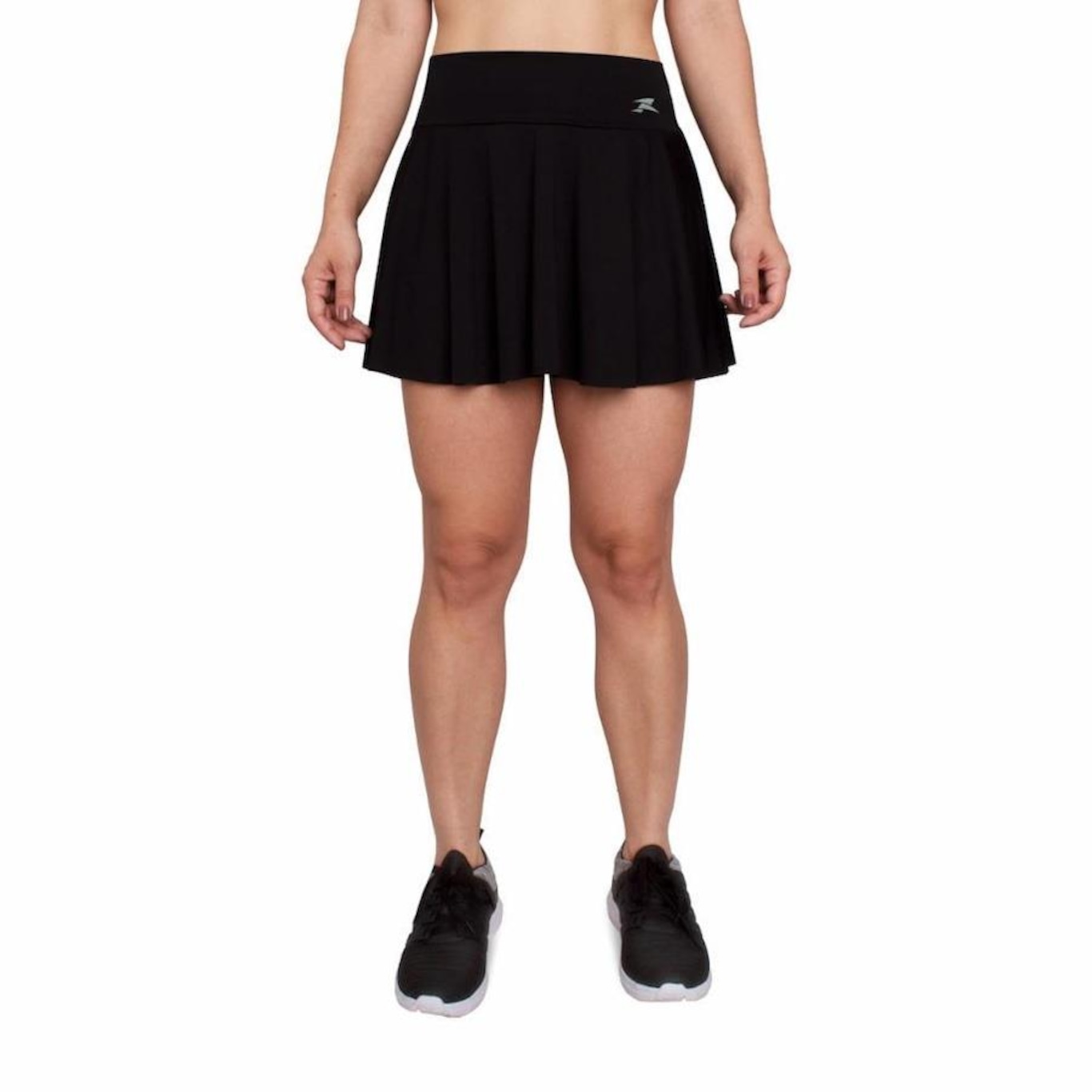 Short Saia Basic Muvin Fitness Treino Academia - Feminino - Foto 1