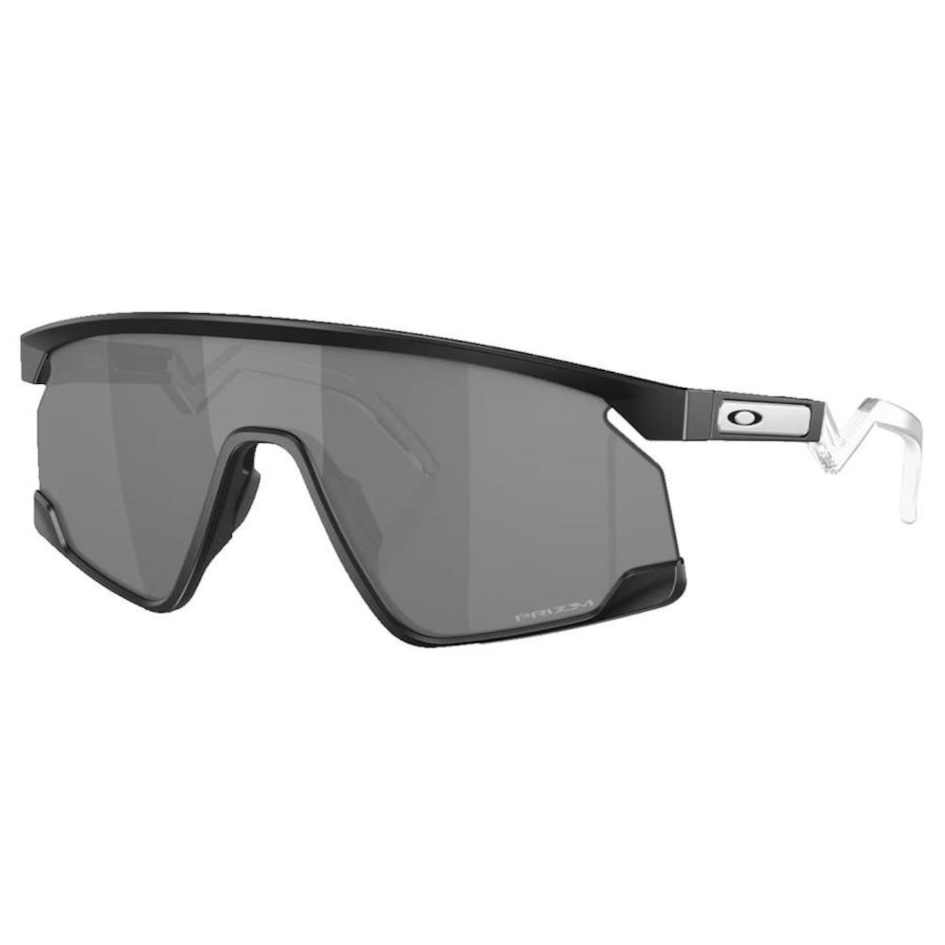 Óculos de Sol Unissex Oakley BXTR Matte Black Prizm Black - Foto 1