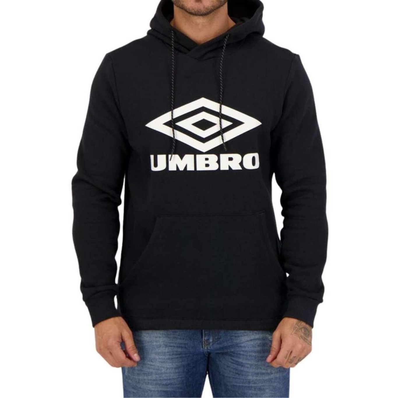 Blusão de Moletom Umbro Diamond Essential - Unissex - Foto 1