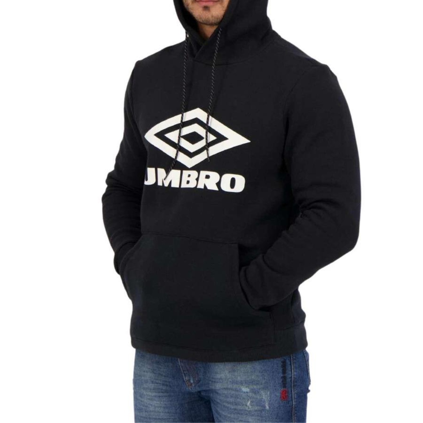 Blusão de Moletom Umbro Diamond Essential - Unissex - Foto 4