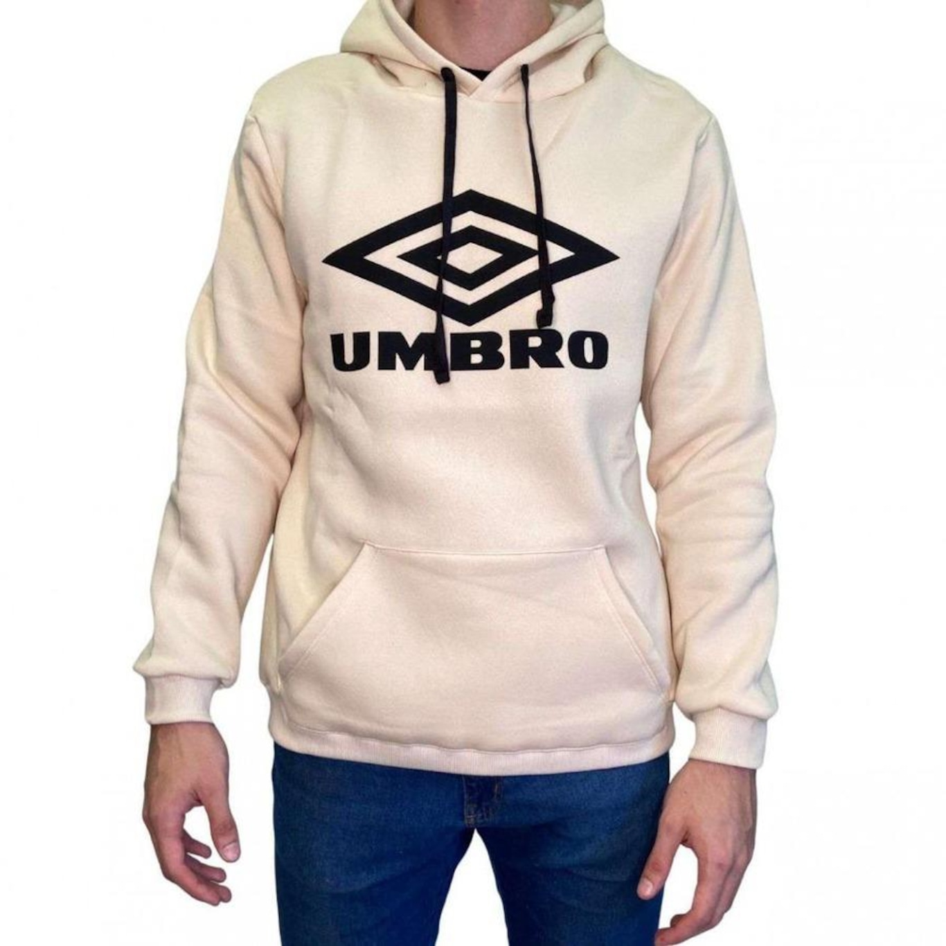 Blusão de Moletom Umbro Diamond Essential - Unissex - Foto 1