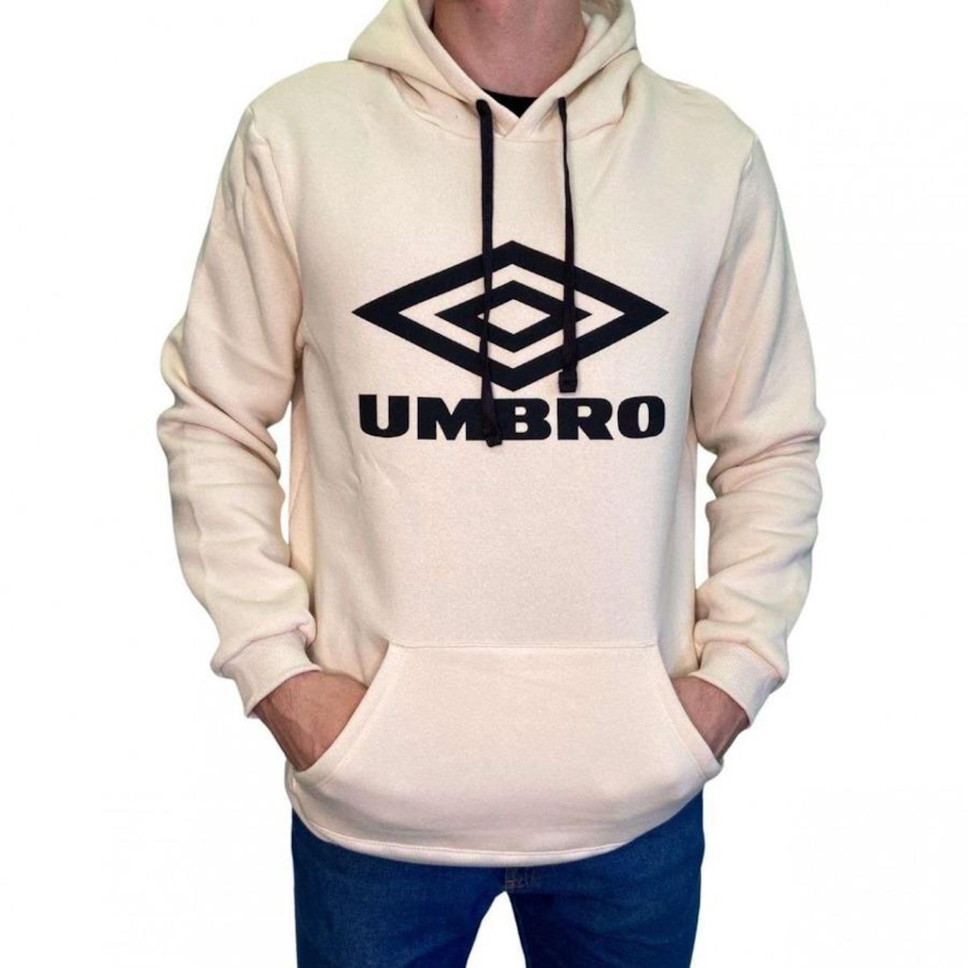 Blusão de Moletom Umbro Diamond Essential - Unissex - Foto 3