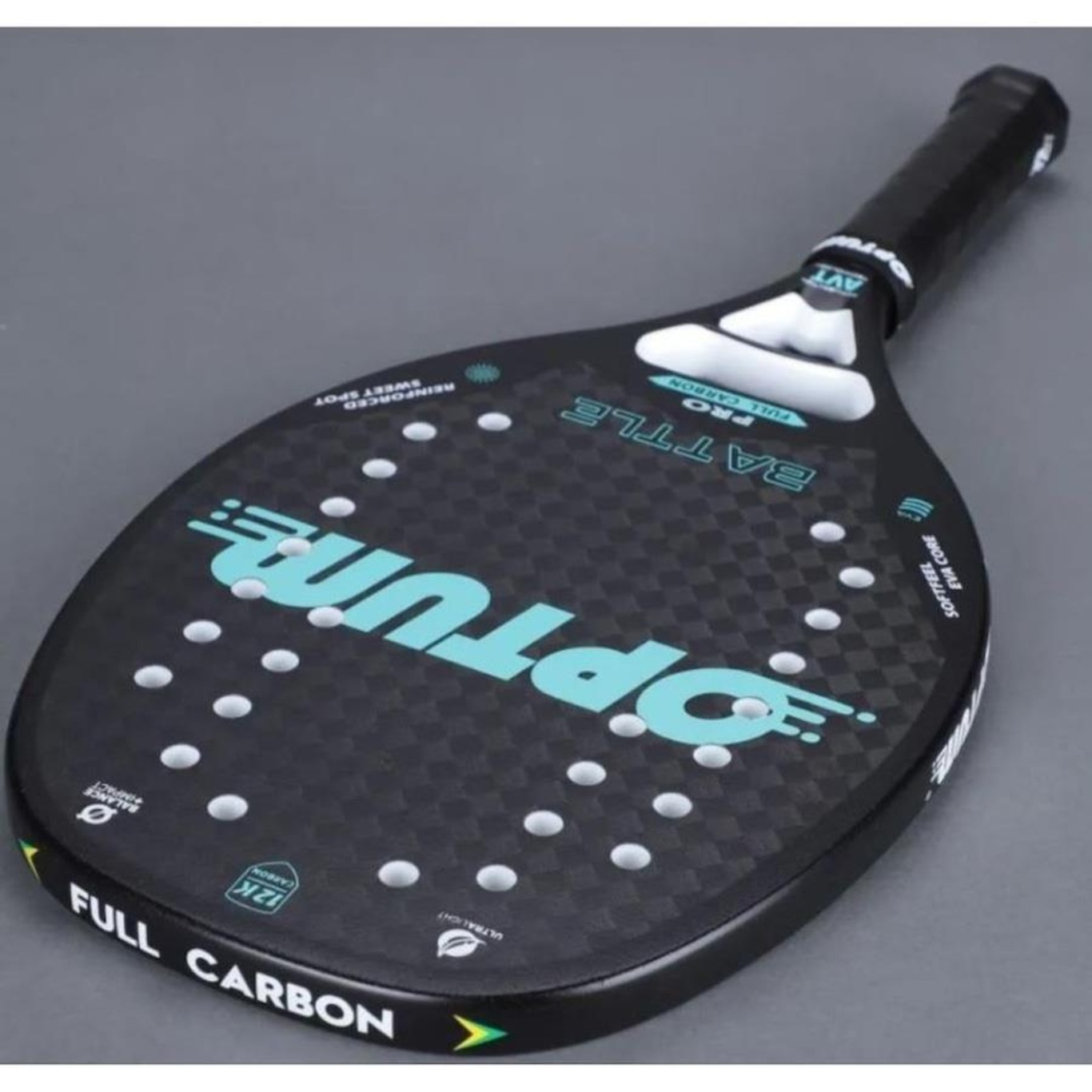 Raquete de Beach Tennis Optum Full Carbono 12k Avt Pró | Centauro