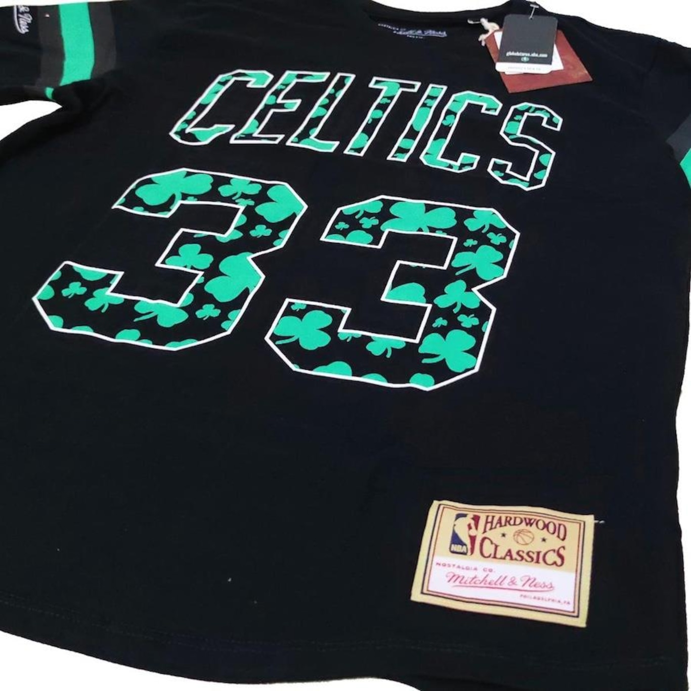 Camiseta Mitchell & Ness NBA Boston Celtics Larry Bird - Masculino - Foto 3