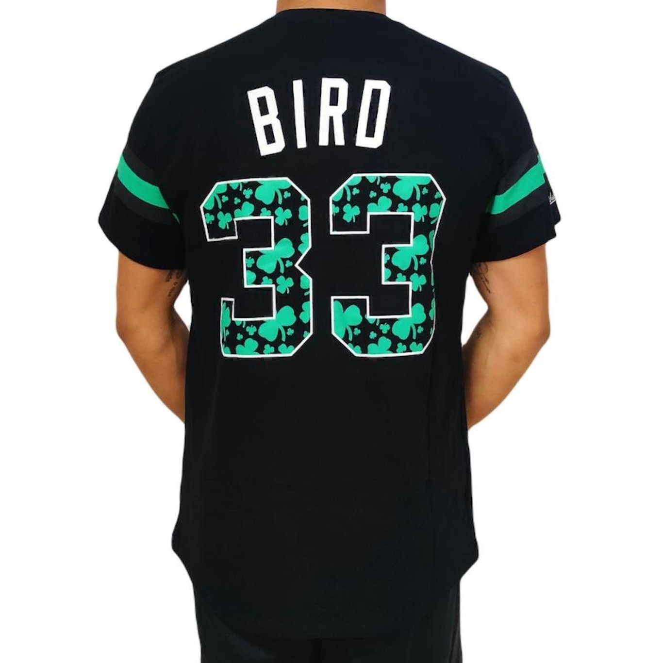 Camiseta Mitchell & Ness NBA Boston Celtics Larry Bird - Masculino - Foto 4