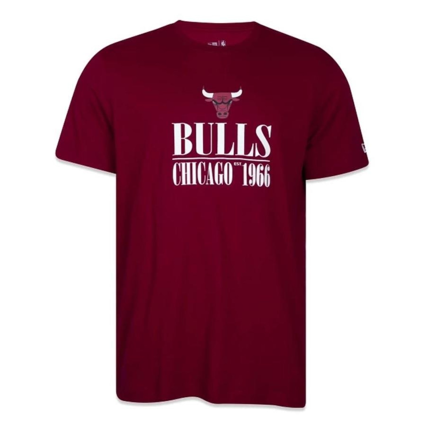 Camiseta New Era Chicago Bulls Modern Classic - Masculina - Foto 1