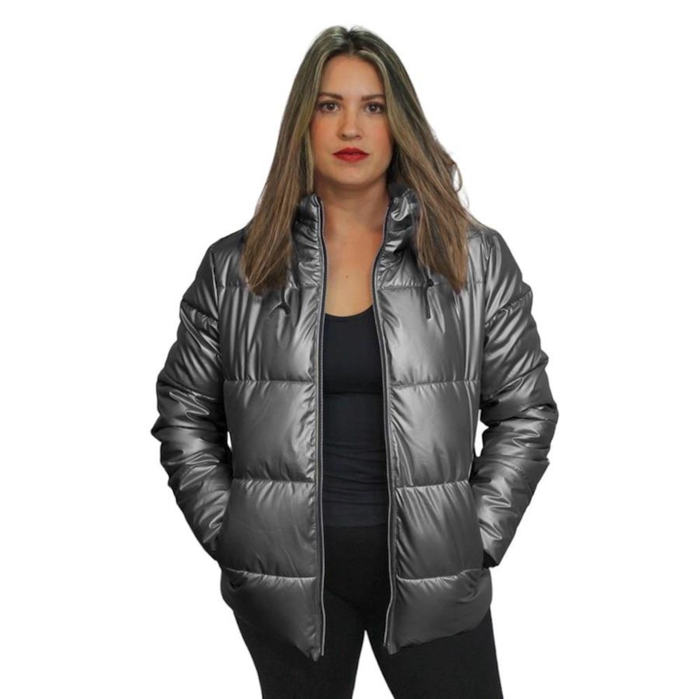 Jaqueta Esporte Legal Super Puffer - Feminina - Foto 3