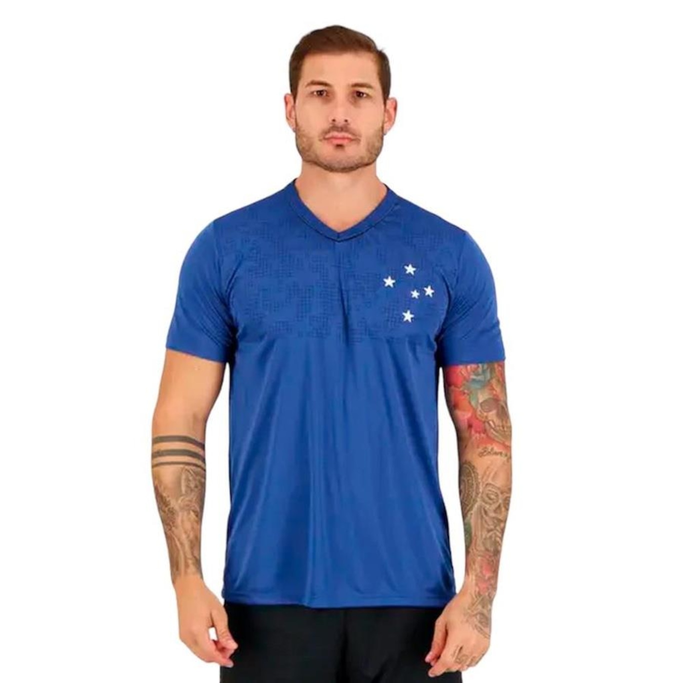 Camiseta do Cruzeiro Braziline Futurity - Masculina - Foto 1