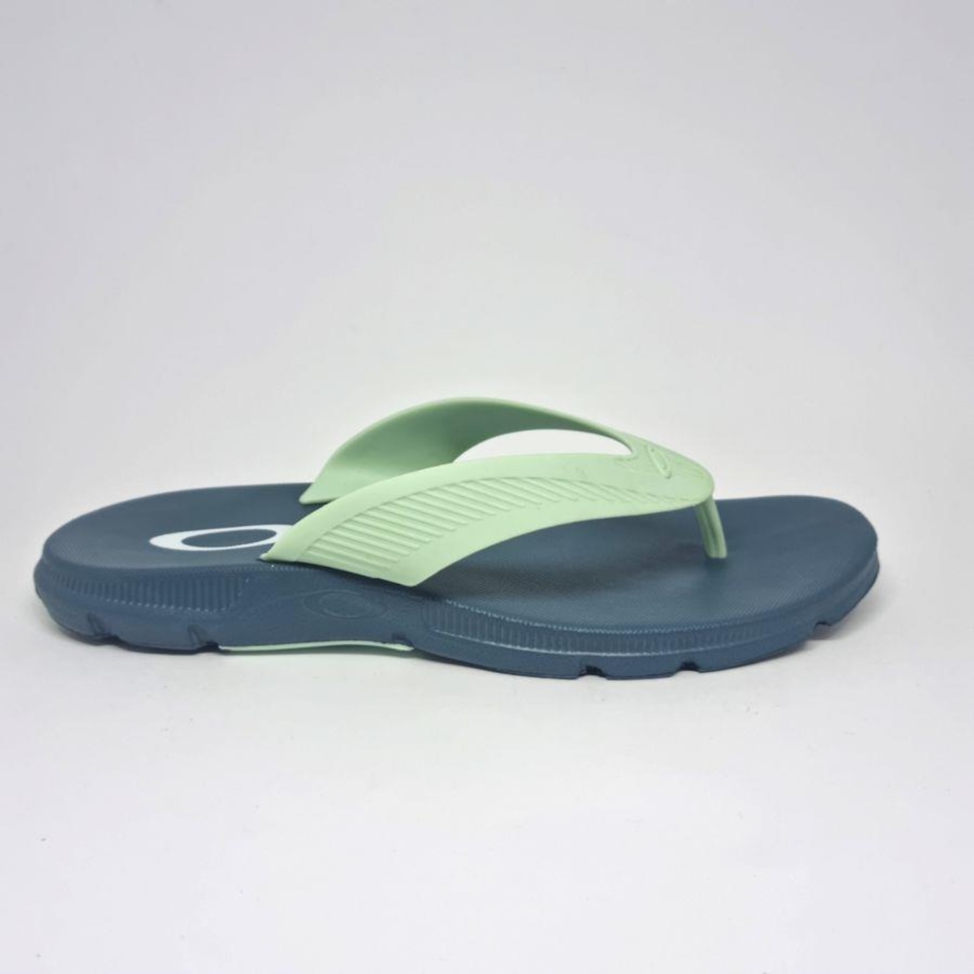 Chinelo Oakley Banks Blue Shade - Unissex - Foto 4