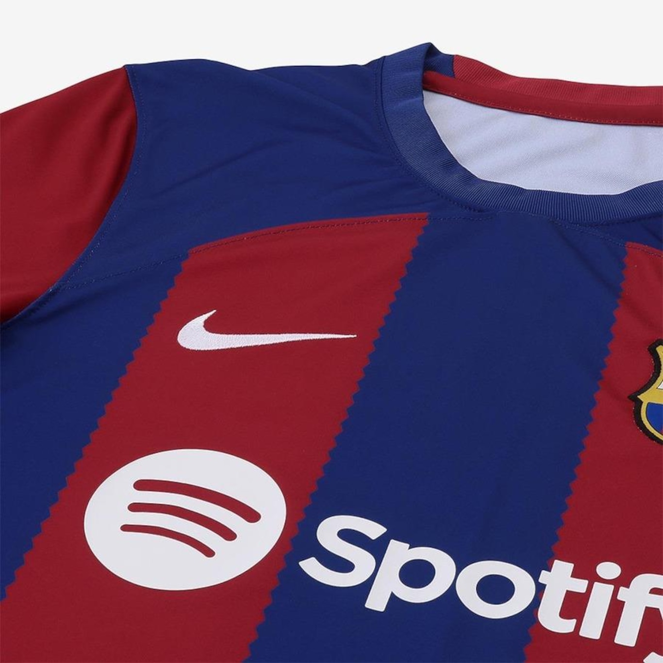 Camisa Barcelona I 2023/24 Torcedor Pro Nike - Masculina - Foto 4