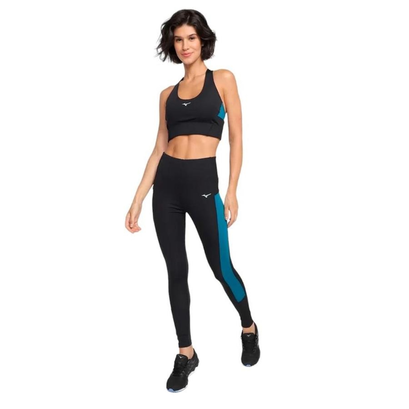 Conjunto Mizuno Top + Legging Soul Fit New - Feminino - Foto 1