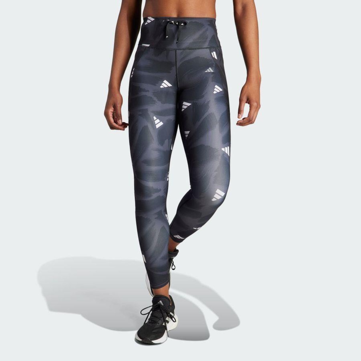 Calça Legging adidas Run Ess AOP 7 8 - Feminina