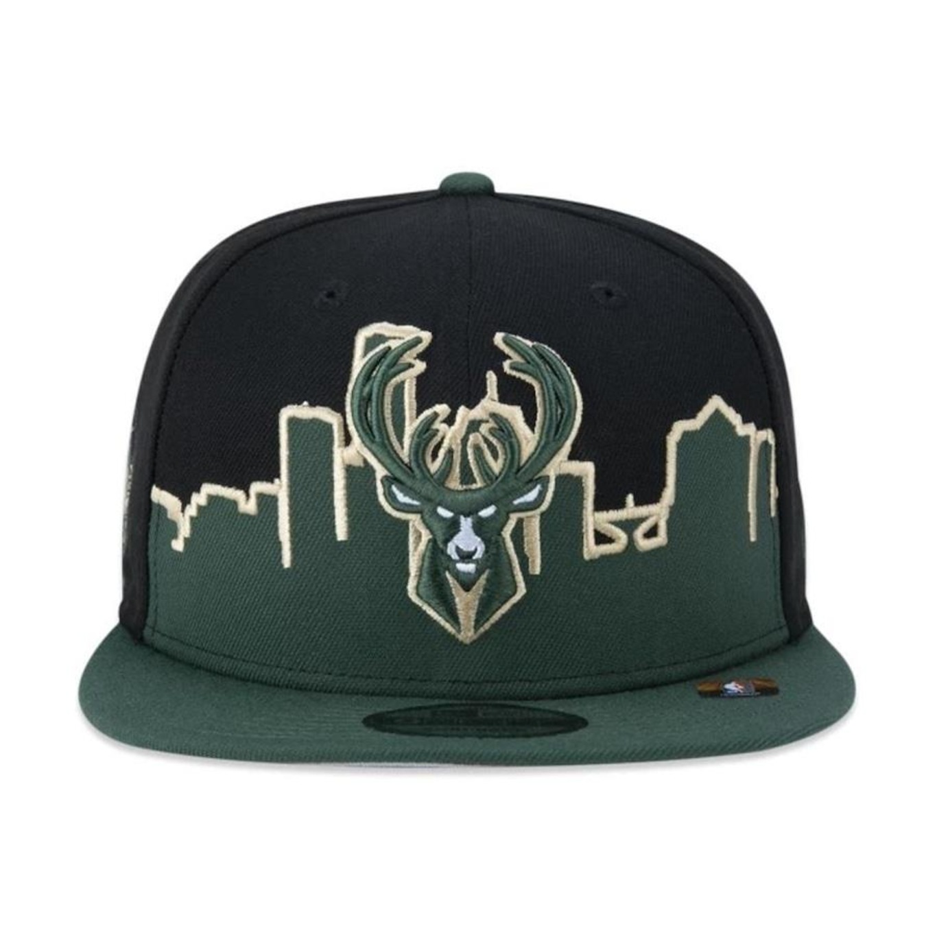 Boné Aba Reta New Era 9Fifty Milwaukee Bucks Tip-Off - Snapback - Adulto - Foto 3