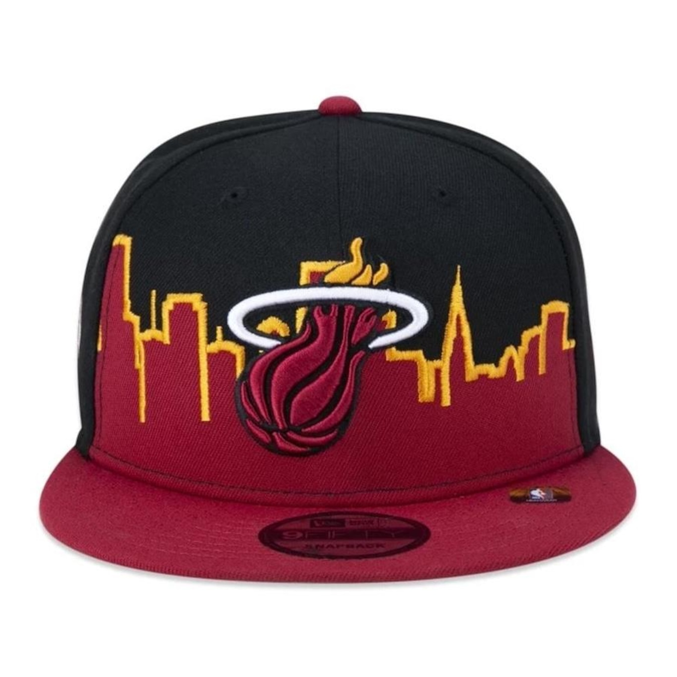 Boné Aba Reta New Era 9Fifty Miami Heat Tip-Off - Snapback - Adulto - Foto 3