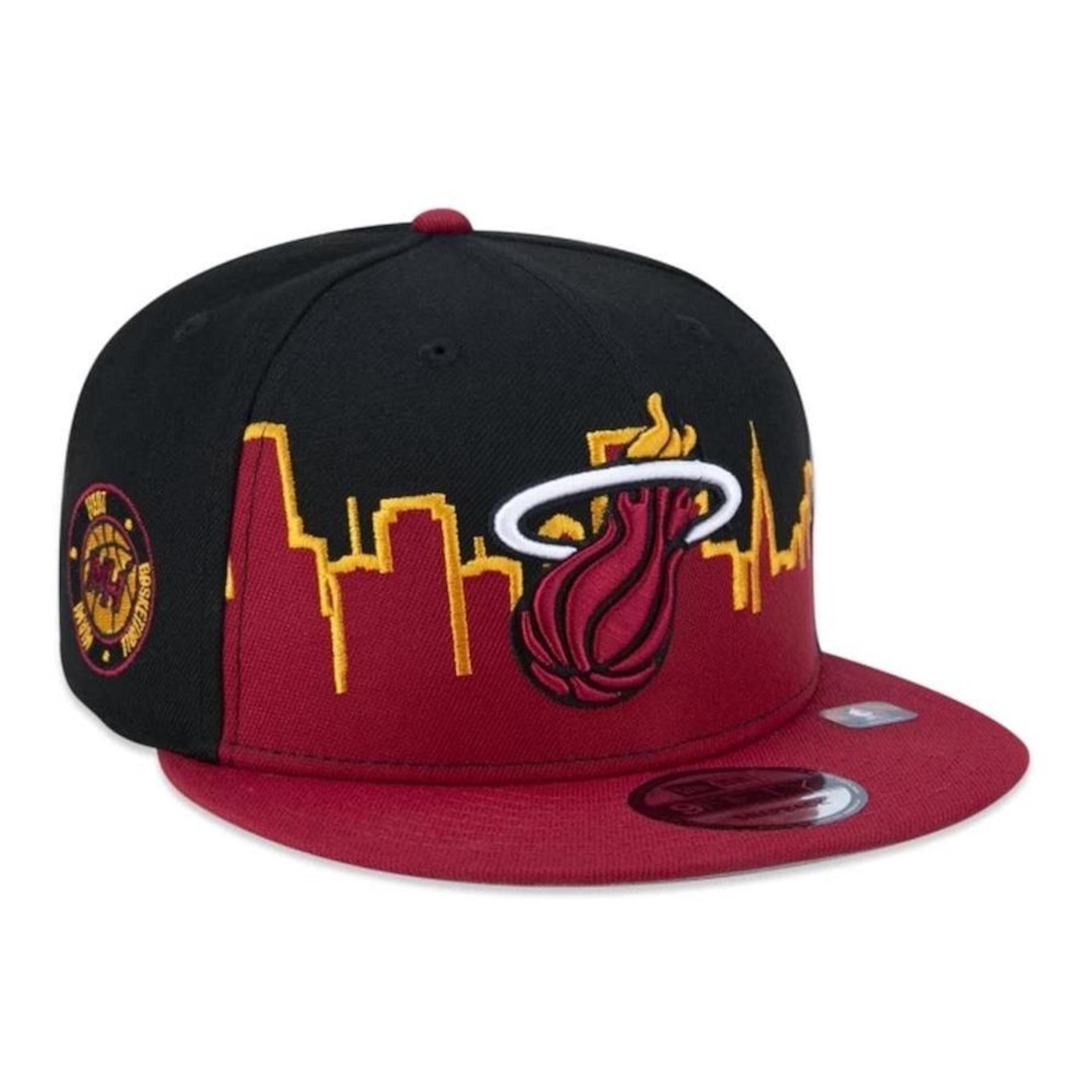 Boné Aba Reta New Era 9Fifty Miami Heat Tip-Off - Snapback - Adulto - Foto 4