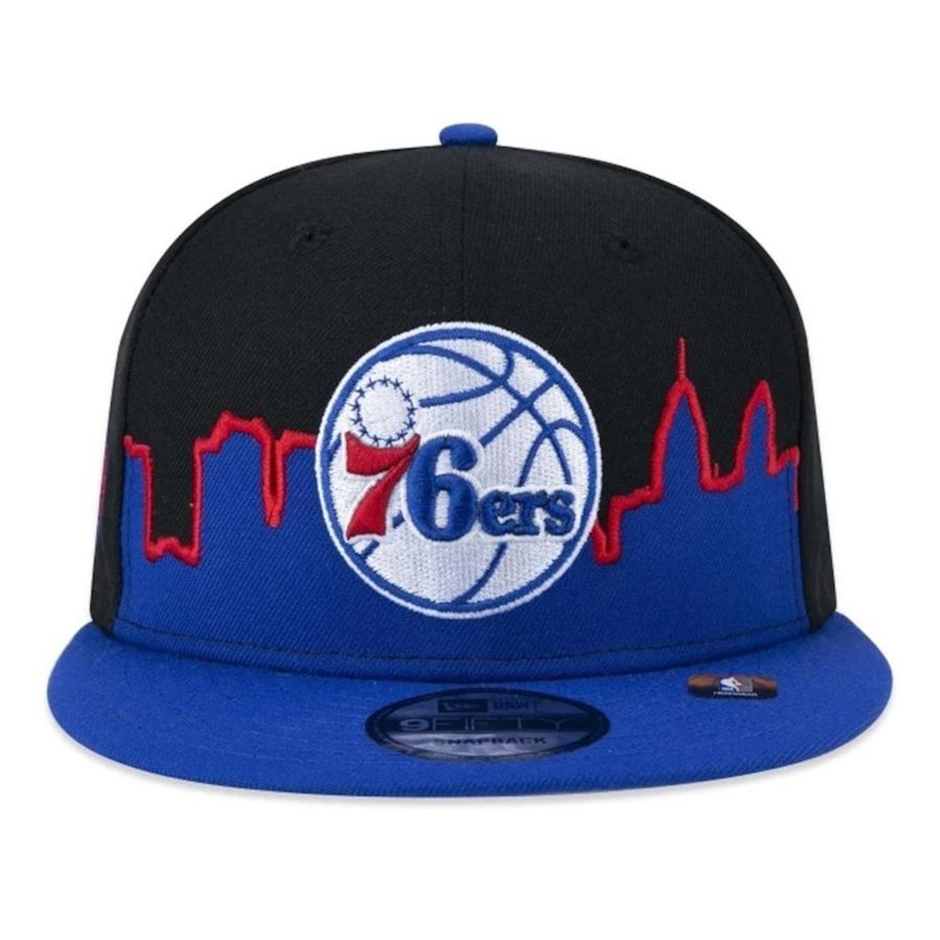 Boné Aba Reta New Era 9Fifty Philadelphia 76ers Tip-Off - Snapback - Adulto - Foto 3